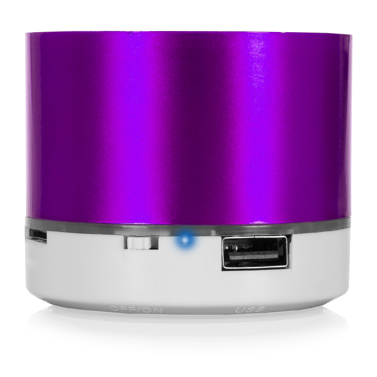 Altoparlante compatto Viancos Bluetooth 3.0 di 3W, con luce led, vivavoce e radio FM.