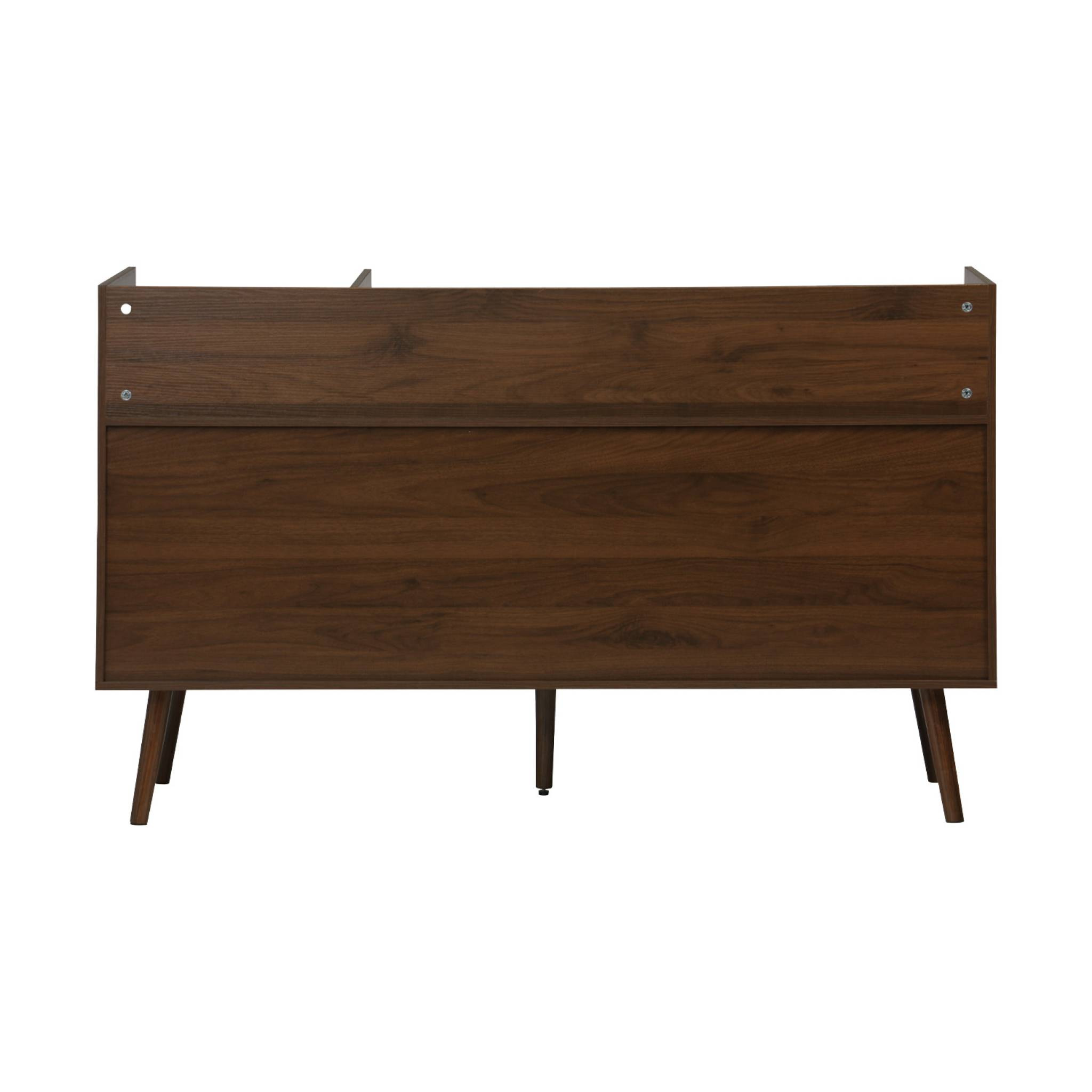 Meuble vinyle vintage effet bois. Népal. L 130 x P 50 x H 80 cm
