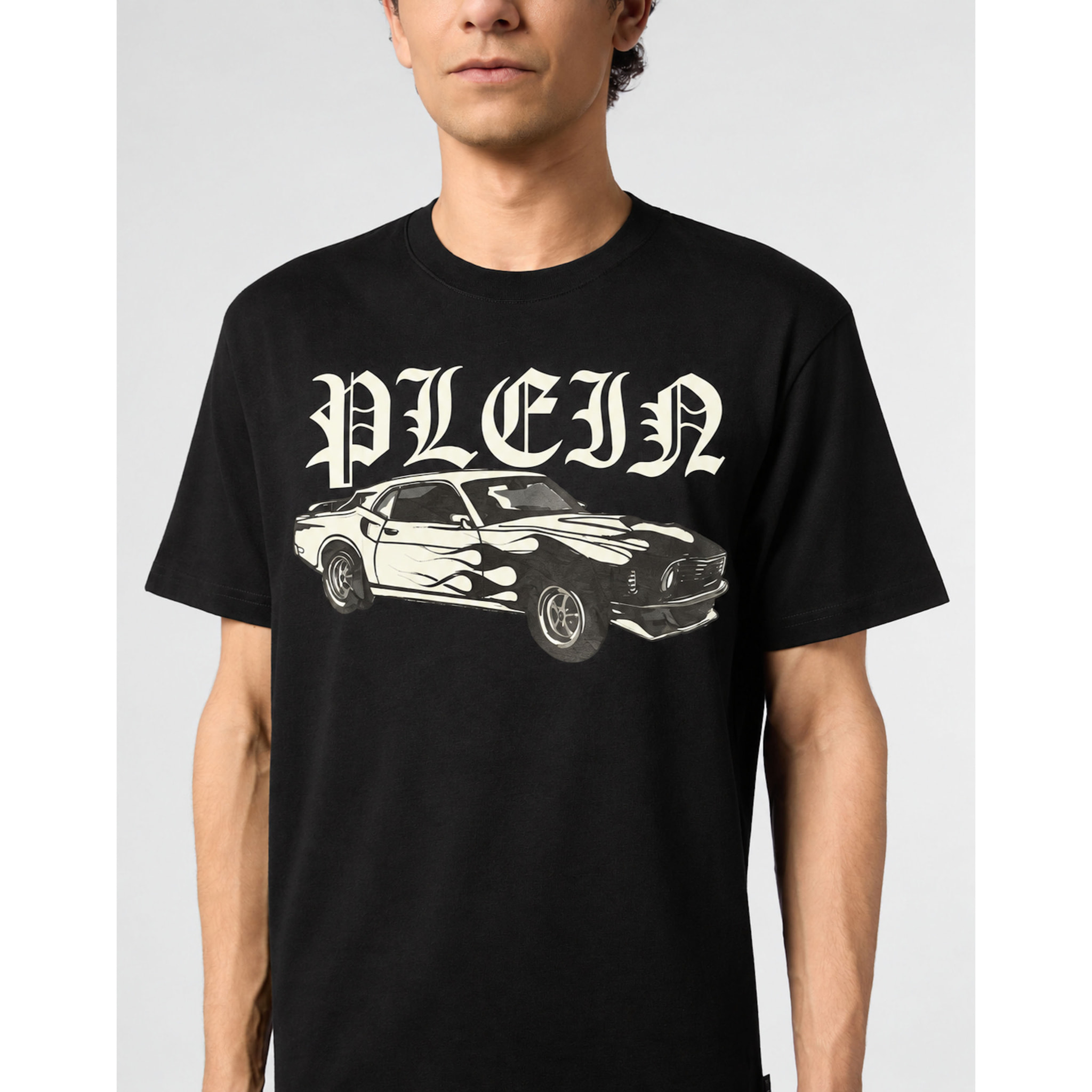 PHILIPP PLEIN T-shirt girocollo a maniche corte RACING