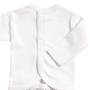 Conj, Jubon M/L Polaina Beige Talla Nac