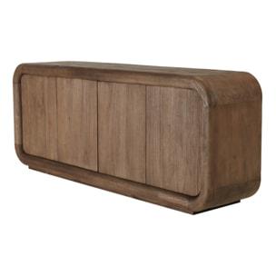 ROMY - Buffet 4 portes en bois de mindi