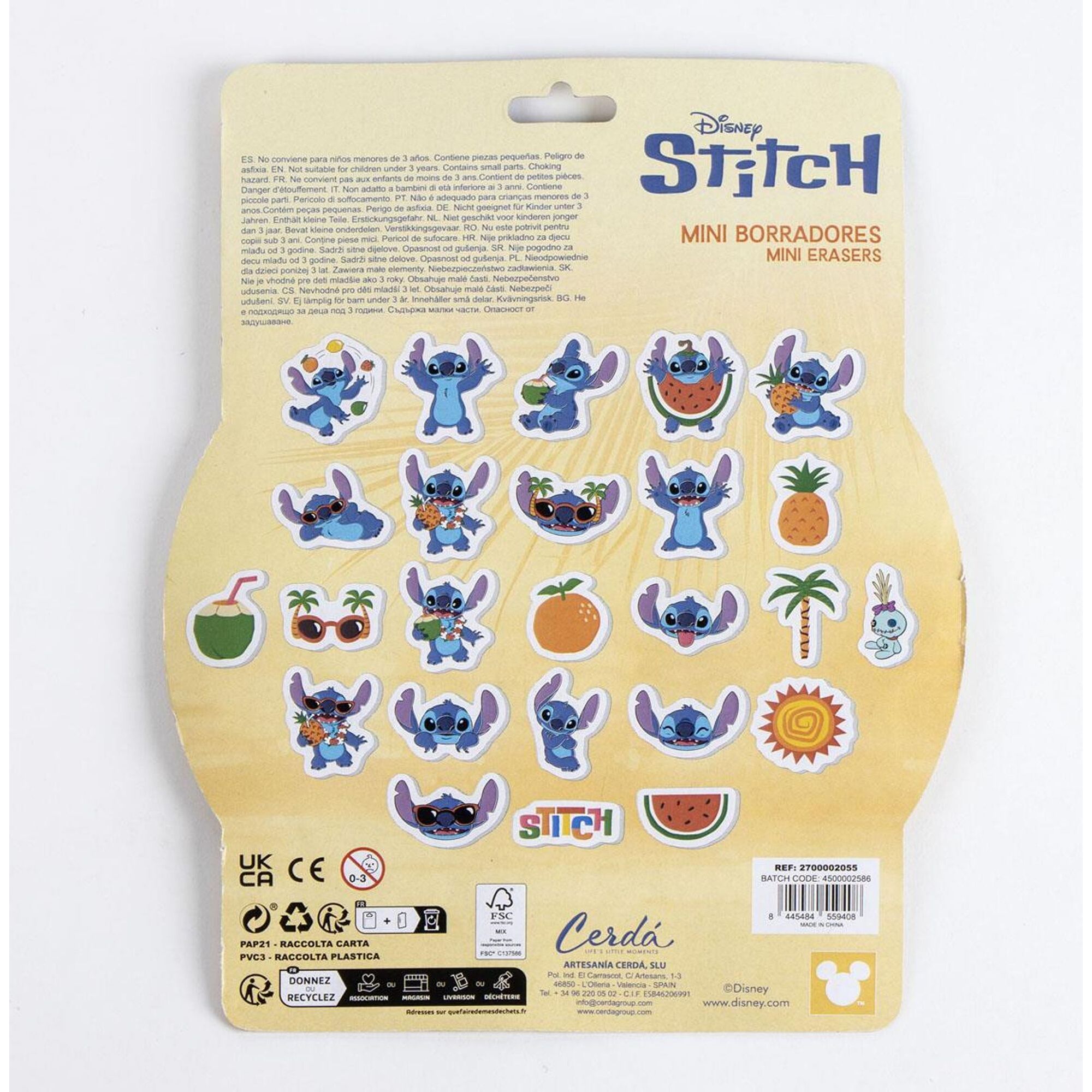 Goma De Borrar Pack X25 Stitch