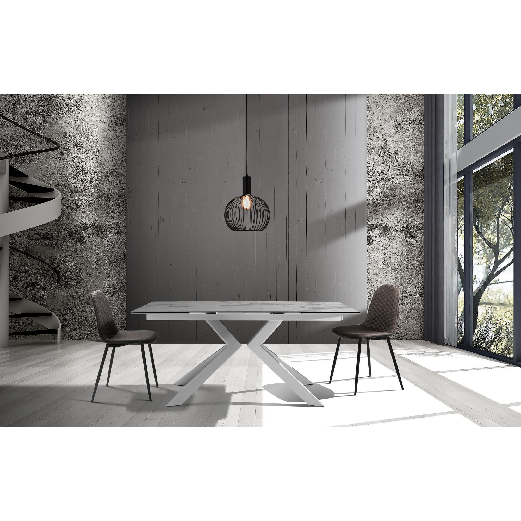 Tomasucci Lustre STEVE Noir