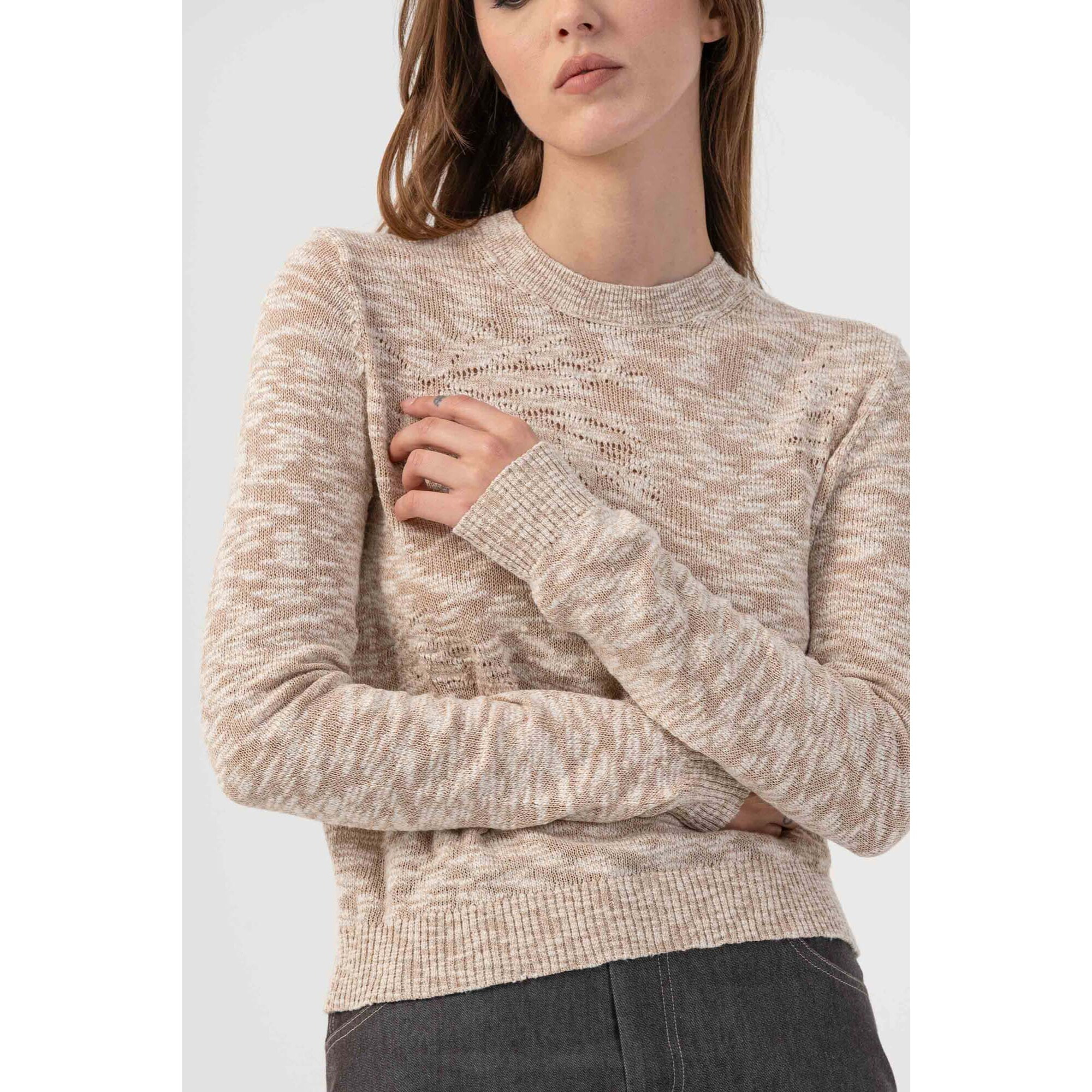 Kocca - Maglia a maniche lunghe stile minimal Donna