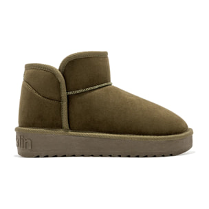 Botas Australianas Corte Bajo Nordic Low Basic Oliva D.Franklin