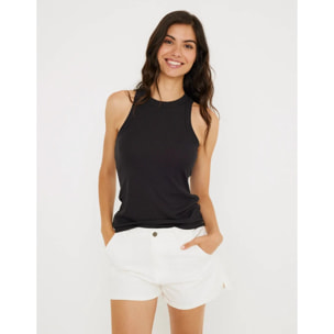 Camiseta Tirantes Negro - Marjani