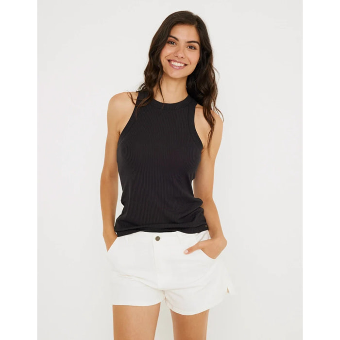 Camiseta Tirantes Negro - Marjani