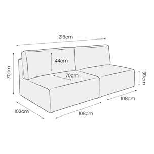 ELIOR - Canapé 3 places convertible en velours gris foncé