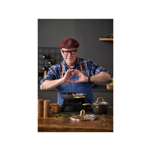 Casserole av couvercle verre Brasserie