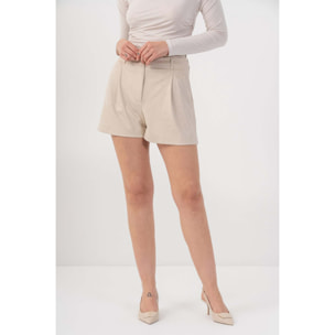 Kocca - Pantaloni corti con pinces Donna
