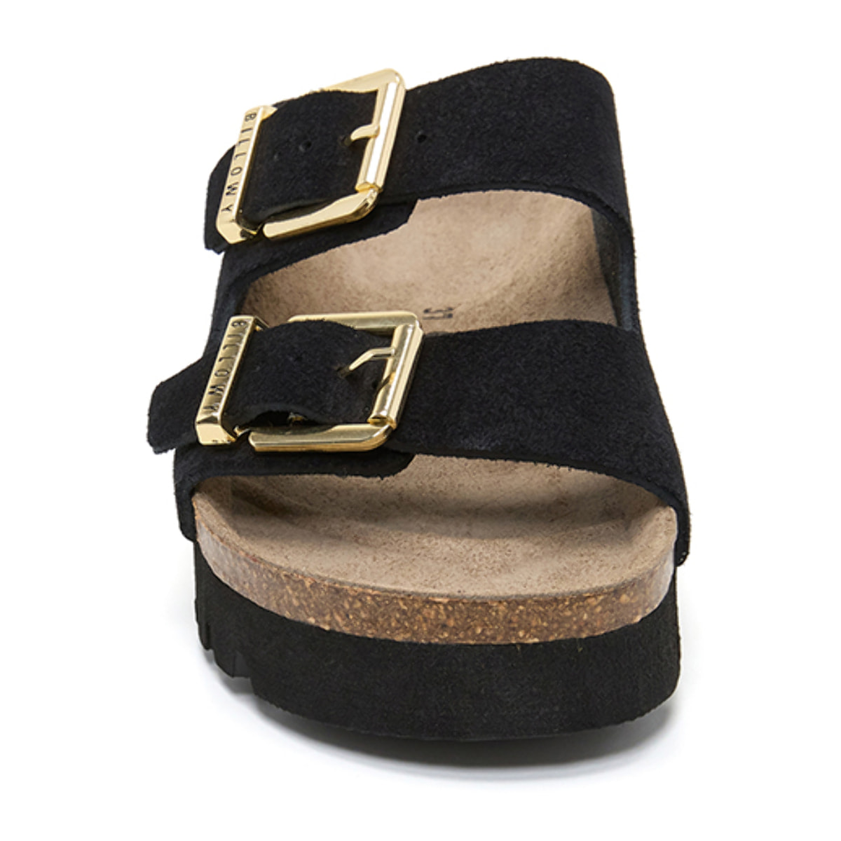 SANDALO CON ZEPPA BILLOWY NERO
