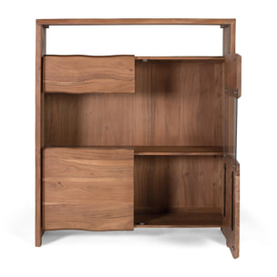 Aparador de Madera de Acacia Estilo Rústico Moderno