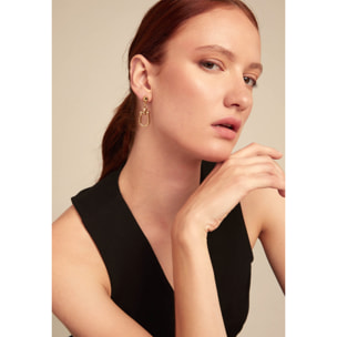 Pendiente Serotonin DORADO U