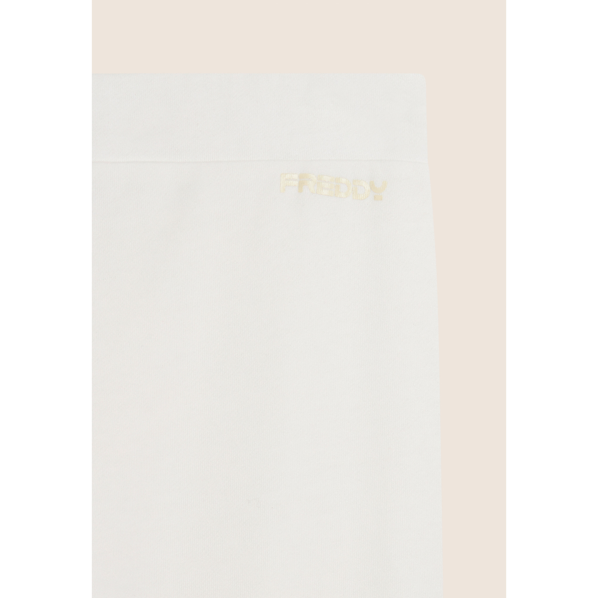 Pantaloni Sportivi con Gamba Dritta e Ricamo Traforato