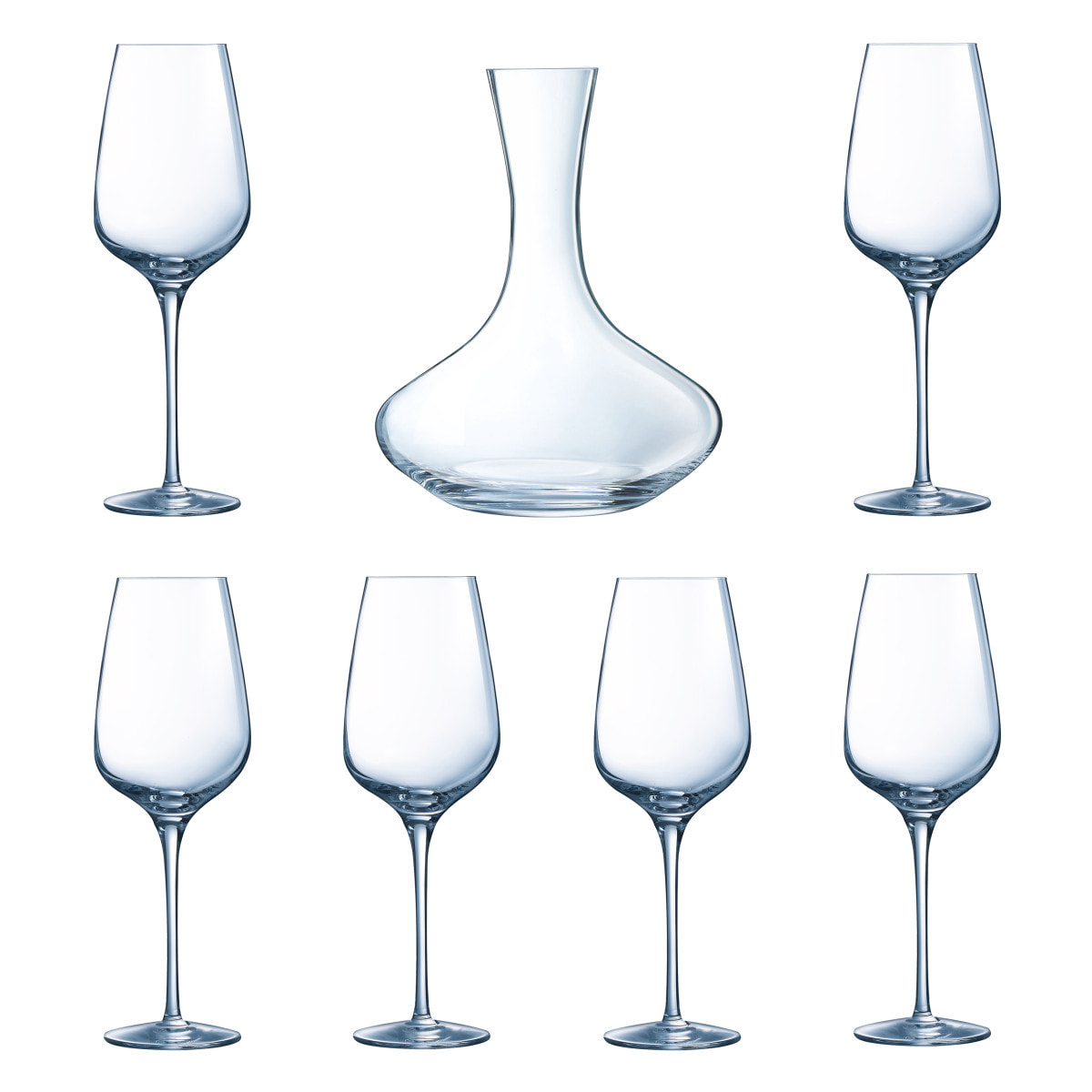 Fragrance - 1 jarra de 1,6 L y 6 copas de 45 cl