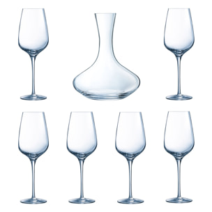 Fragrance - 1 jarra de 1,6 L y 6 copas de 45 cl