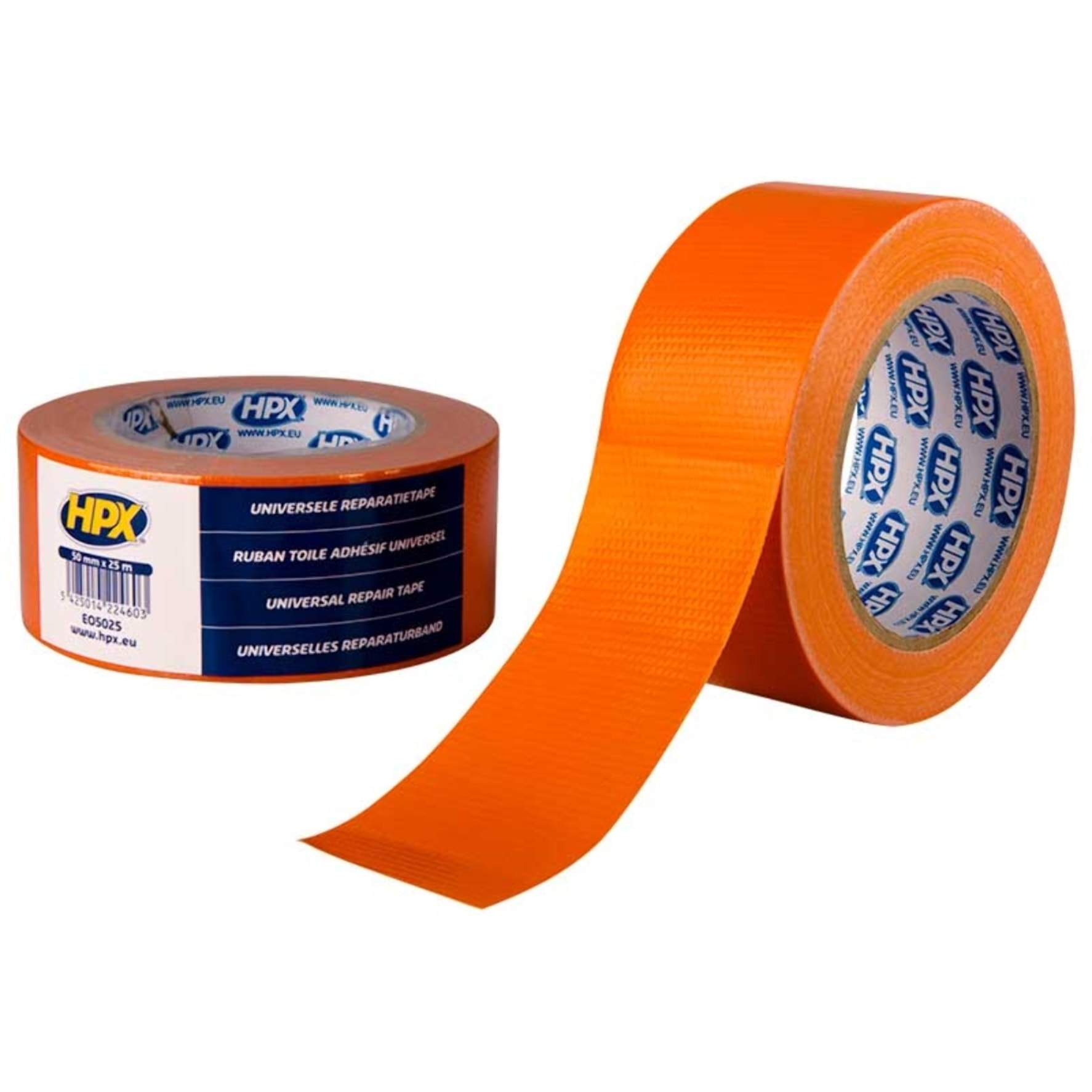 Ruban de réparation universel Orange HPX - 50mm x 25m - EO5025