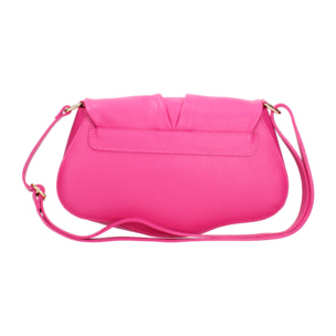 Borsa a spalla da donna In Vera pelle Made in Italy 30,5x19,5x9 cm