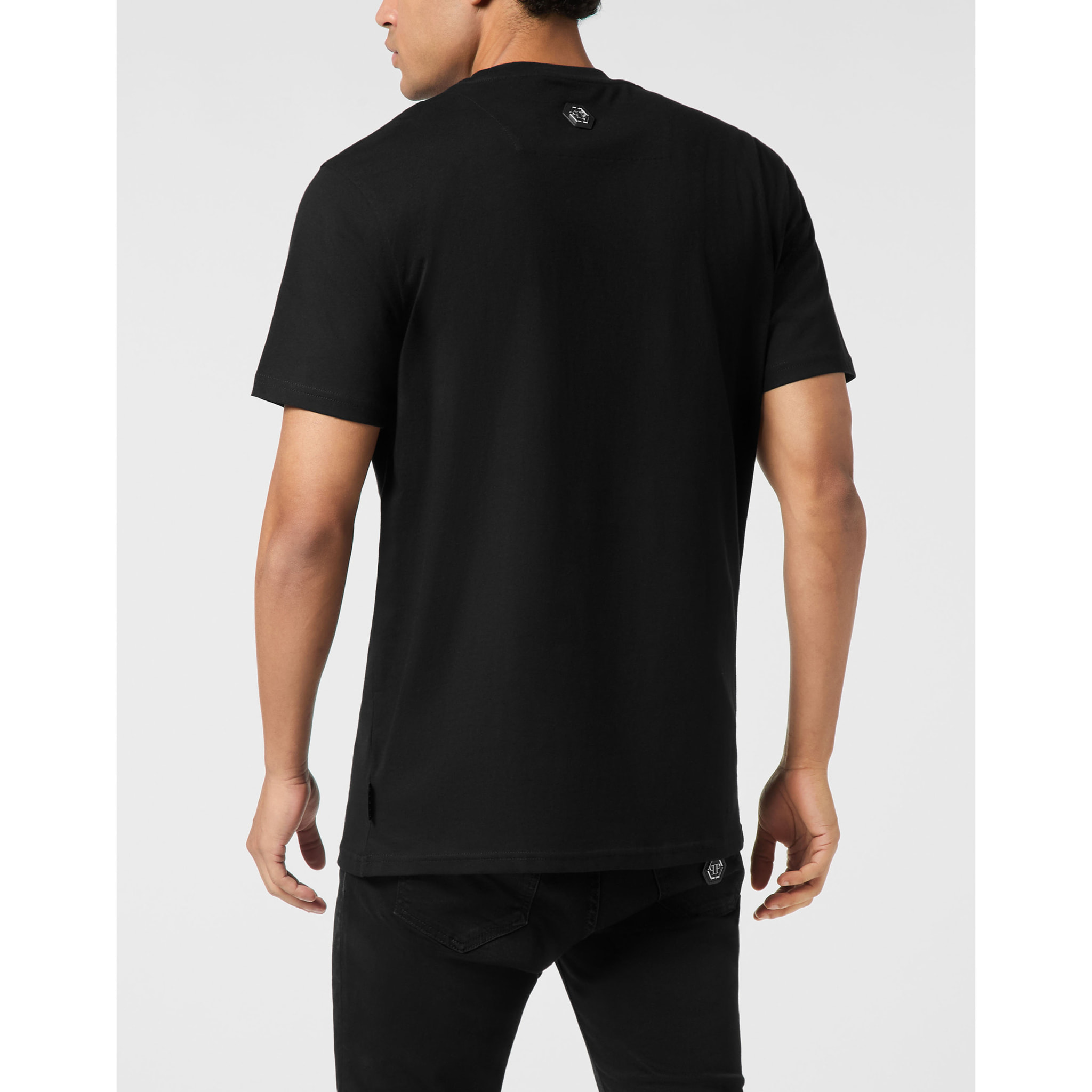 PHILIPP PLEIN Camiseta de cuello redondo y manga corta GOTHIC PLEIN