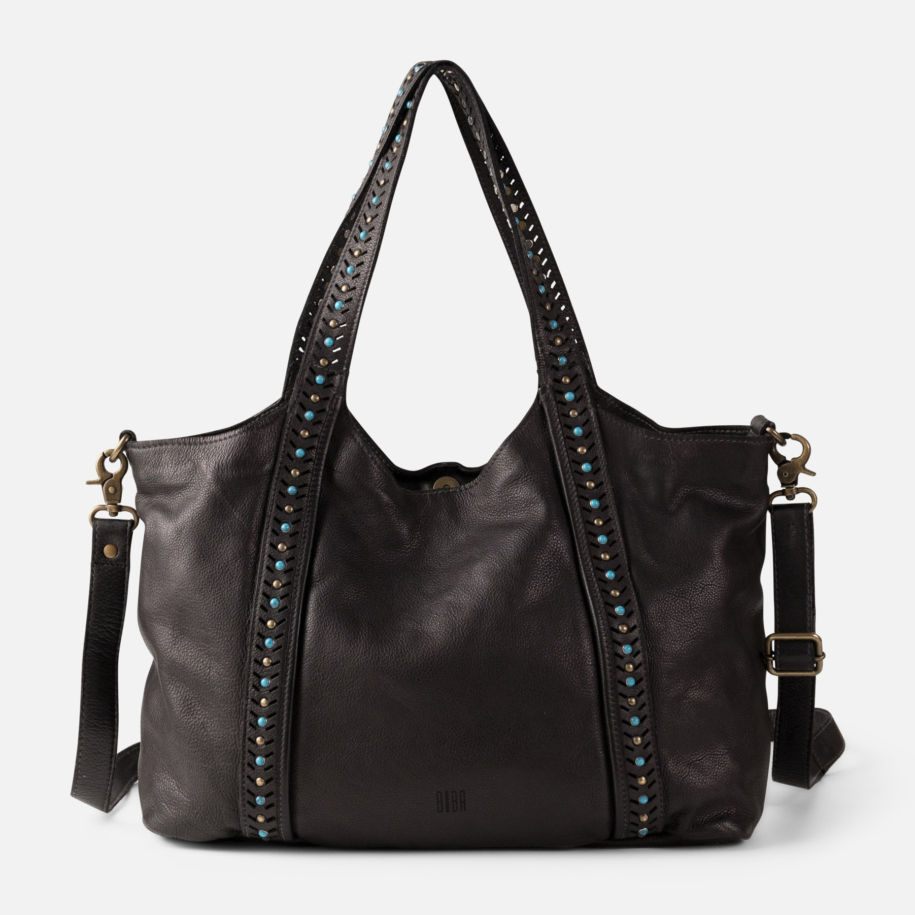 Bolso de hombro BIBA Winkler de piel