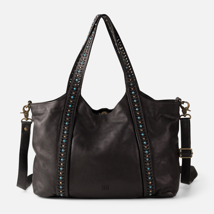 Bolso de hombro BIBA Winkler de piel