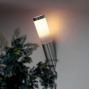 Forlight Koral aplique exterior de superfecici con casquillo E27 de acero inoxidable