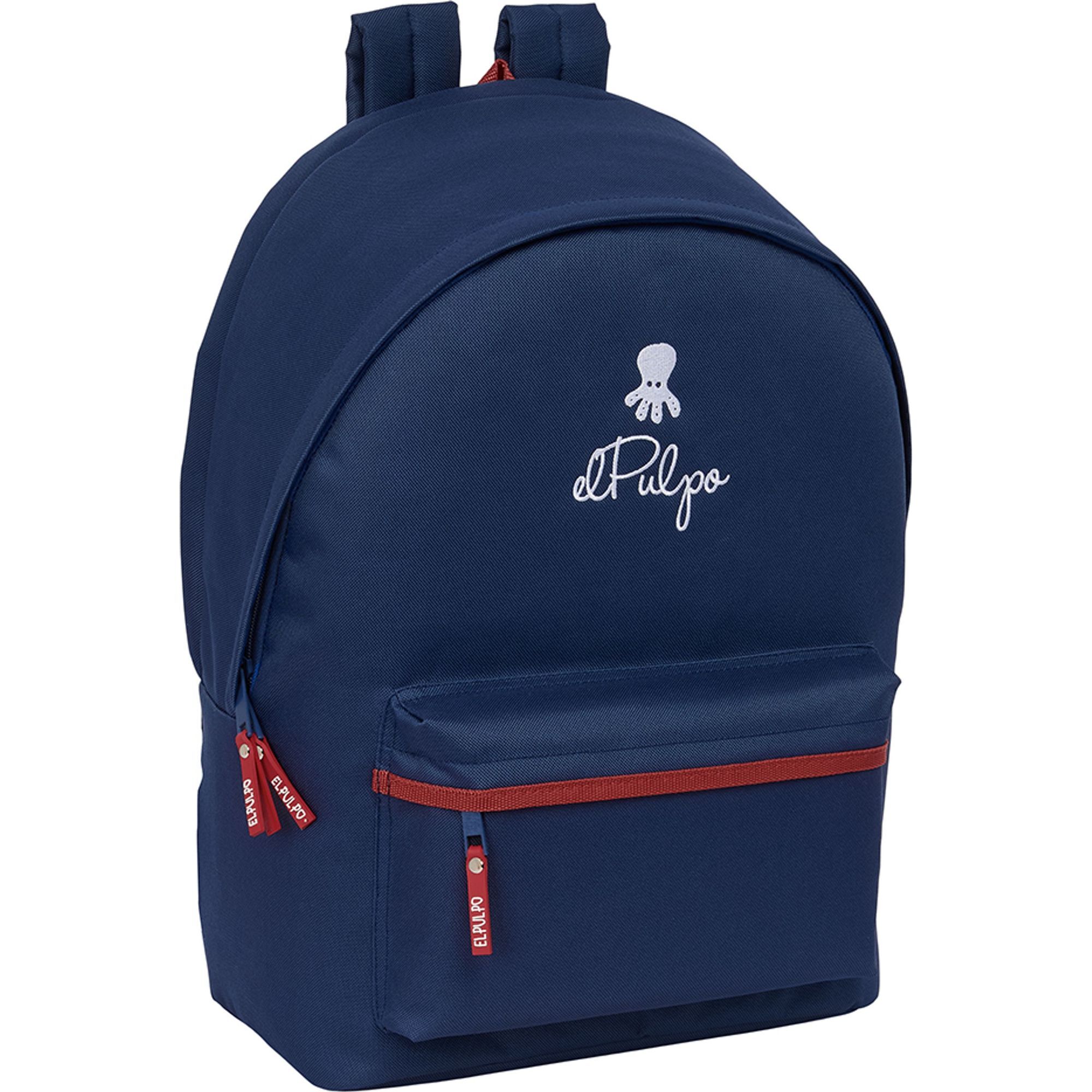 Mochila doble para portatil 15,6"+usb el pulpo