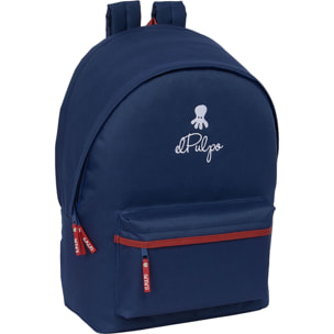 Mochila doble para portatil 15,6"+usb el pulpo