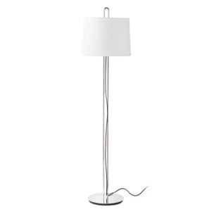 MONTREAL Lampada da terra chrome/beig