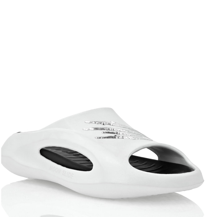 PLEIN SPORT Flat Gummy Sandals