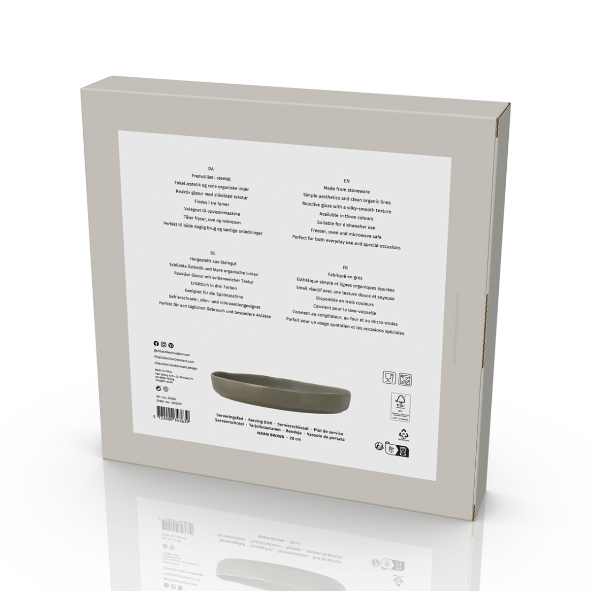 Plat de service Shoku