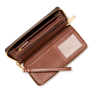 Michael Kors Cartera para Mujer 35S6GTVE9B-BROWN