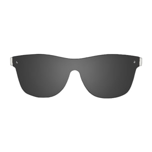 Gafas de sol OCEAN MESSINA - Transparente blanco mate / Plana ahumada