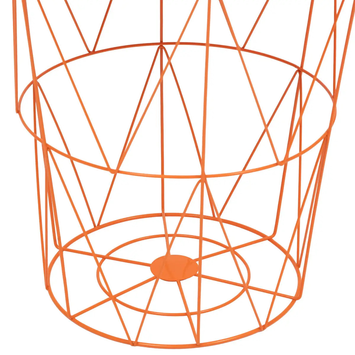 Table d’appoint "Kumi" orange 40x37x37cm