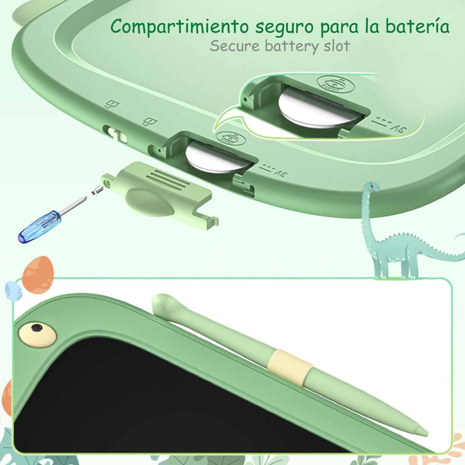 Tavoletta grafica e da scrittura LCD da 8,5 pollici a forma di dinosauro.