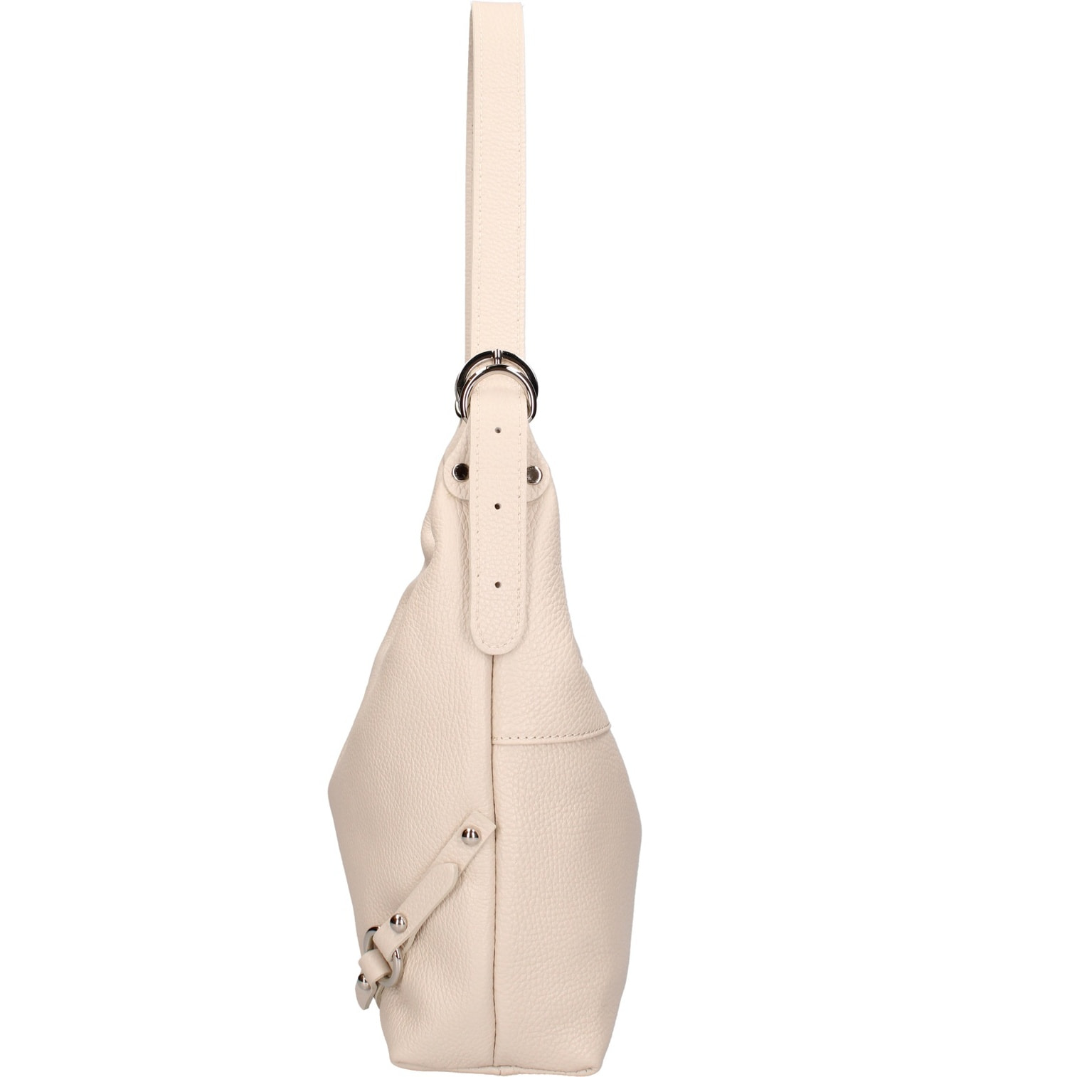 Borsa a spalla da donna - Modello Fiorenza Lux - Vera pelle - 30.0 x 30.0 x 9.0 cm