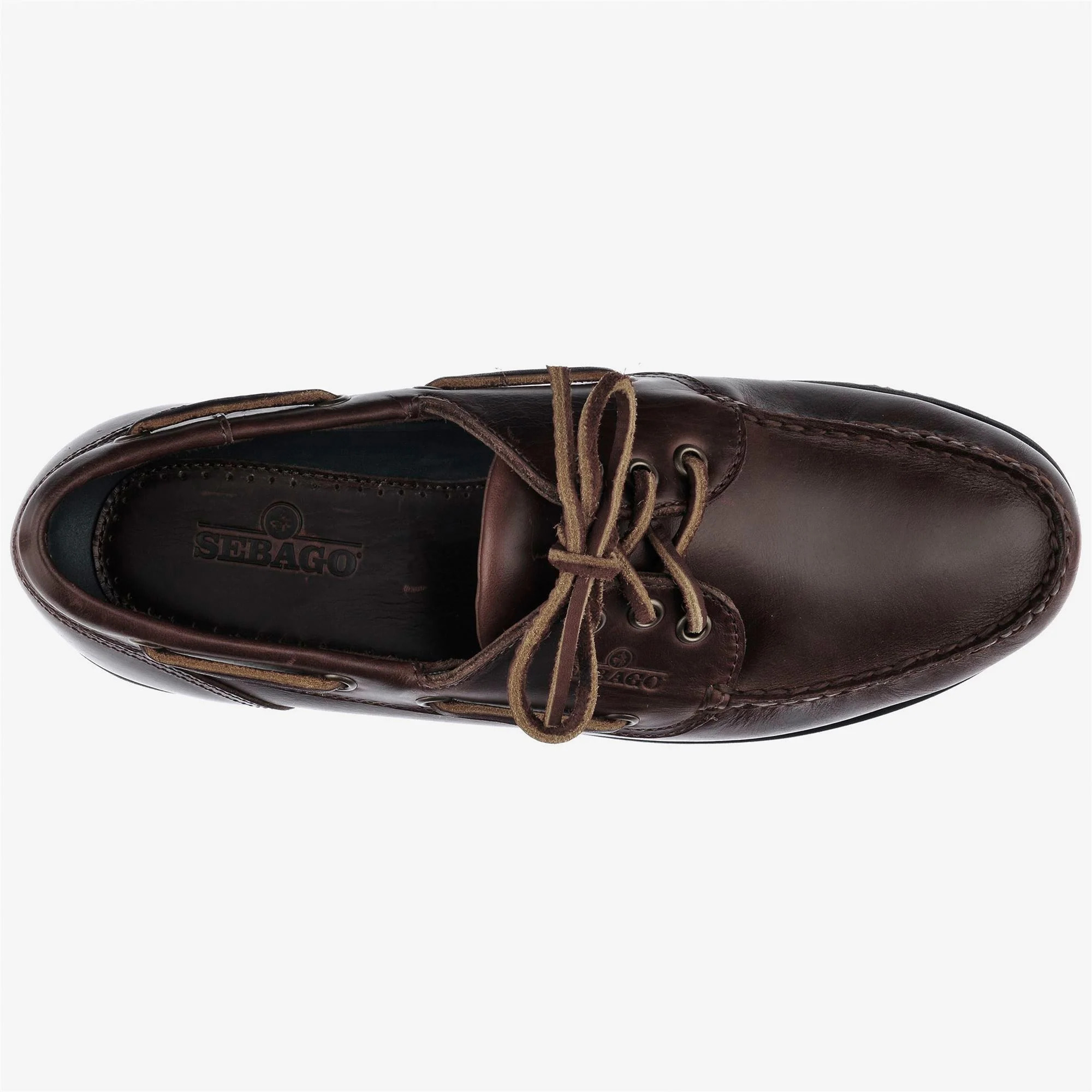 Sebago - Docksides Uomo Marrone - Foresider