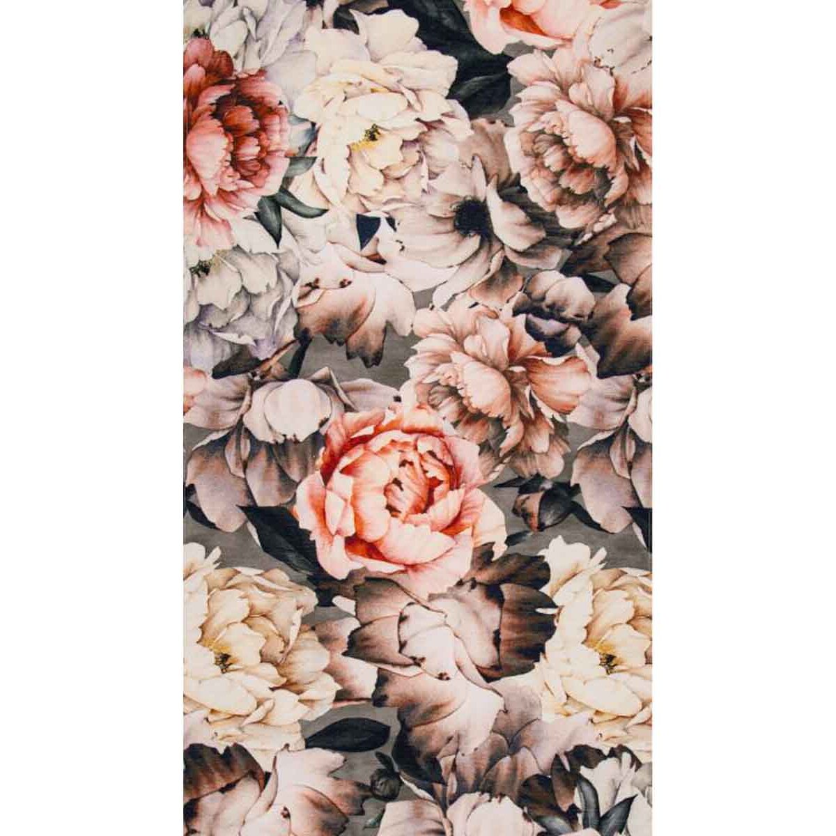 Tappeto EMOZIONI ROMANTICA moderno fiori giardino floreale lavabile antiscivolo passatoia multiuso bagno cucina ingresso