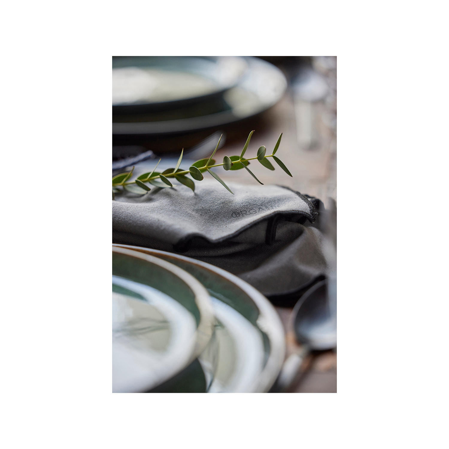 Serviettes en tissu ORGANIC by BITZ/Södahl