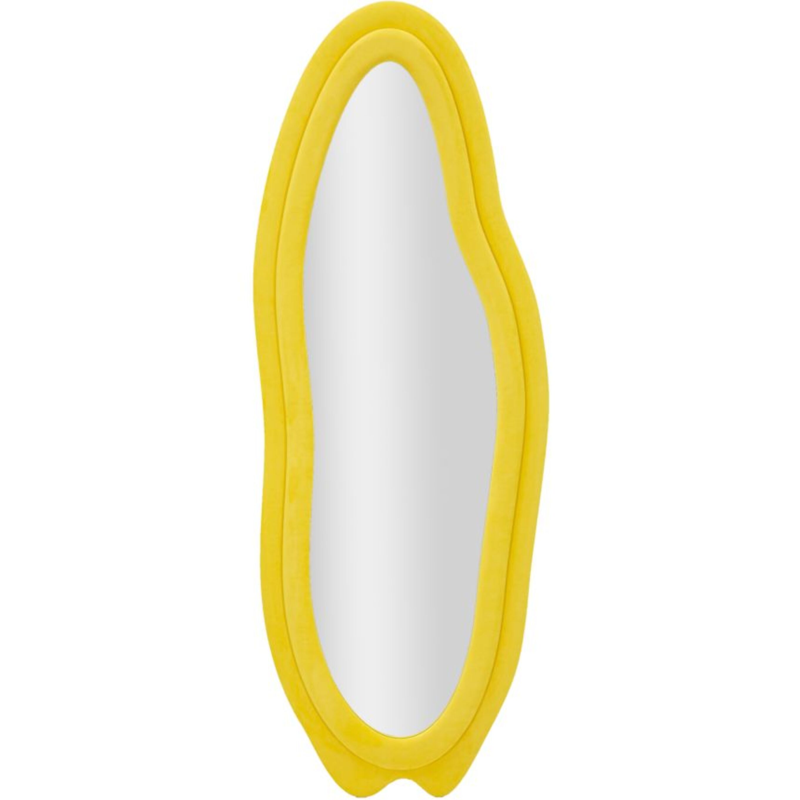 SPECCHIO DA MURO CHANELE GIALLO CM 60X4X160