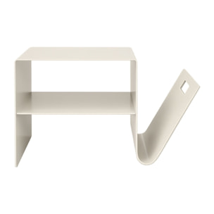 Table d'appoint Lounge News crème Kare Design