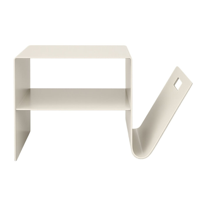 Table d'appoint Lounge News crème Kare Design