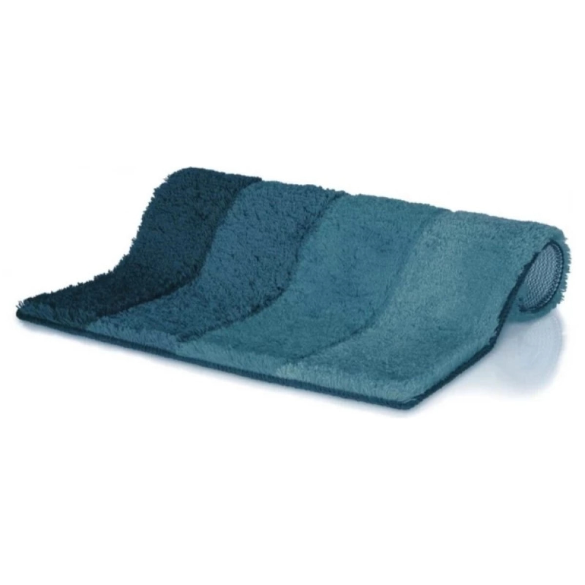 Tapis de bain Polyester FOUR 55x65cm Bleu Pétrole Spirella