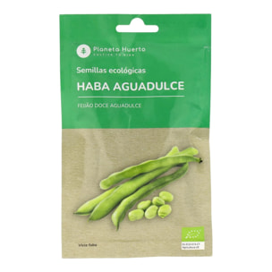 Semillas de Haba Aguadulce ecológicas Planeta Huerto