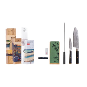 Set de Base de Couteaux (4 pièces) - Collection Pakka San-Mai