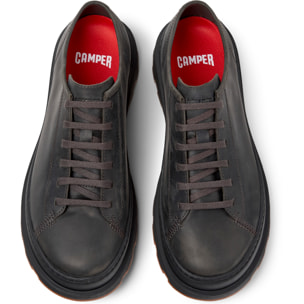 Zapatos de cordones - CAMPER Brutus+ - Gris - Nubuck