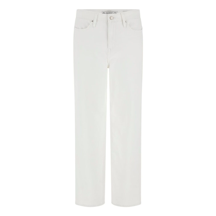 Jeans Hollywood - coupe relaxed - coton - blanc