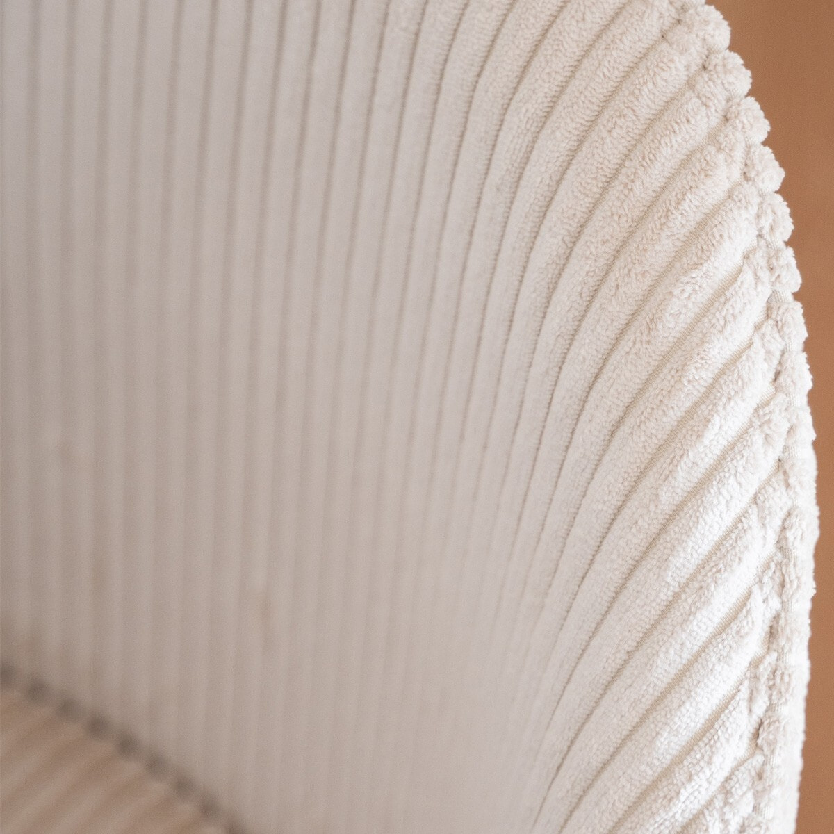 Lot de 2 chaises en velours côtelé - CLOE