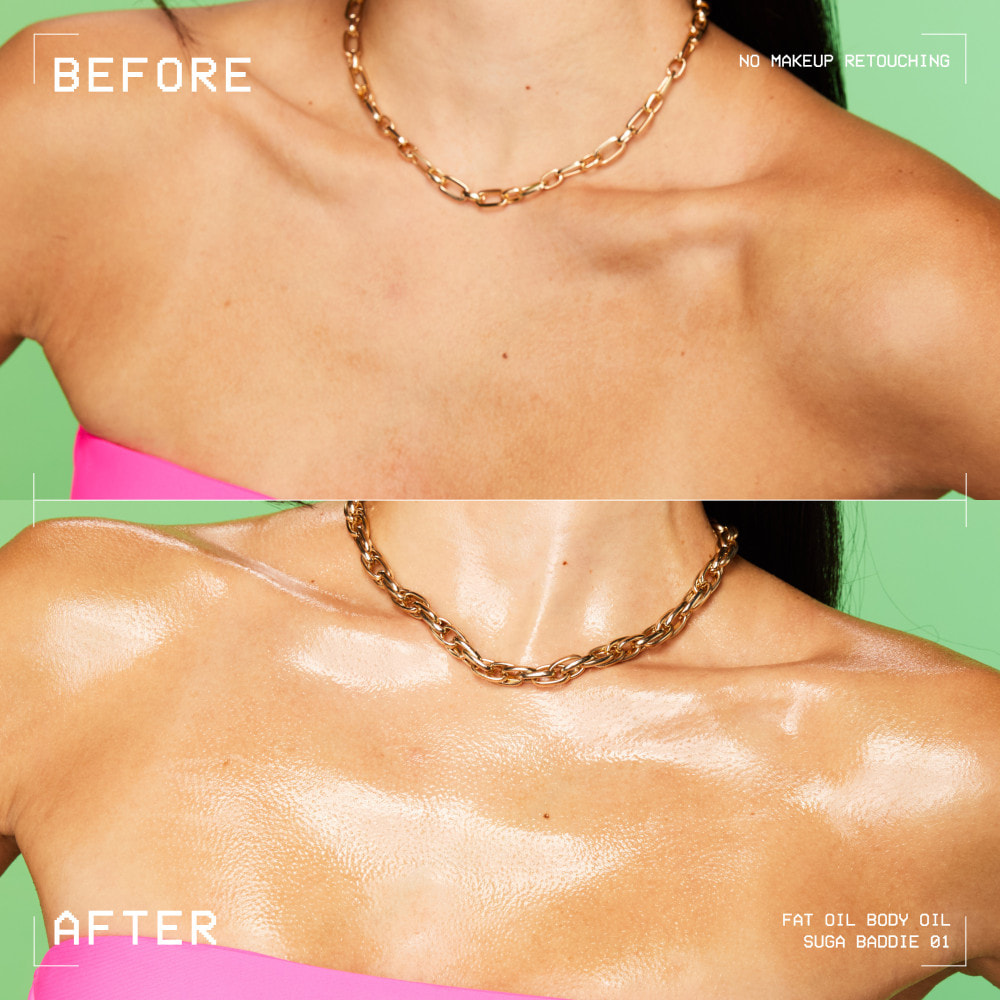 NYX Professional Makeup Fat Oil Body Huile Corps Glowy SUGA BADDIE