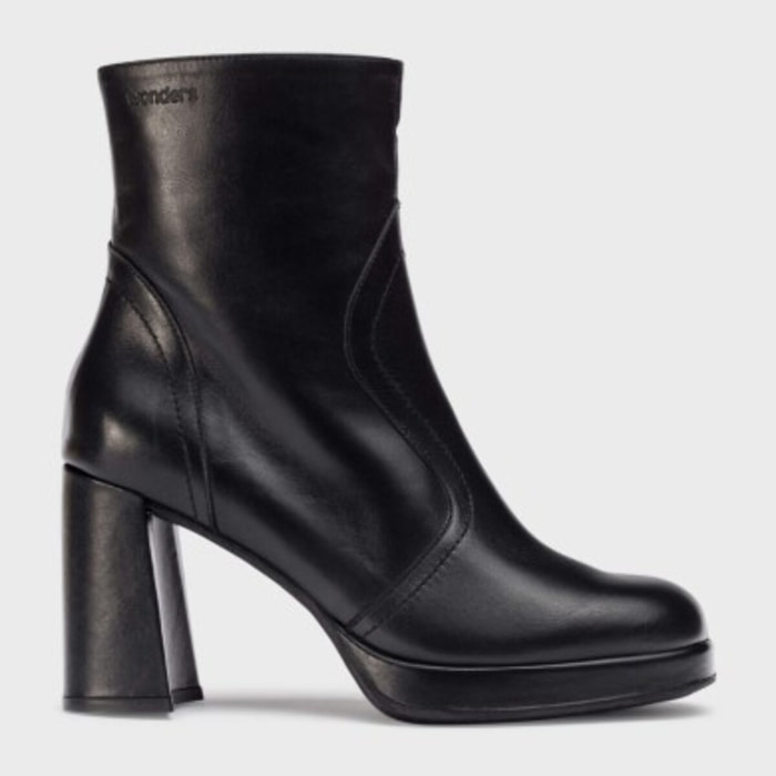 Botines LIPA Negros. Tacón: 9cm